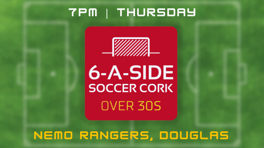 Legends Soccer Cork - Play every Thursday at Nemo Rangers at 7pm